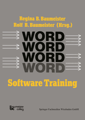Word Software Training von Dombrowski,  Sabine