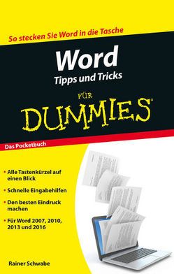 Word Tipps und Tricks für Dummies von Schwabe,  Rainer