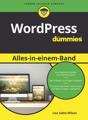 WordPress Alles-in-einem-Band für Dummies von Kommer,  Isolde, Sabin-Wilson,  Lisa