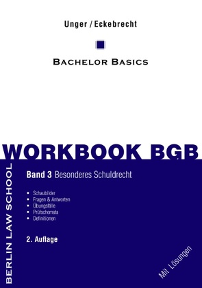 Workbook BGB Band III von Eckebrecht,  Marc, Unger,  Werner