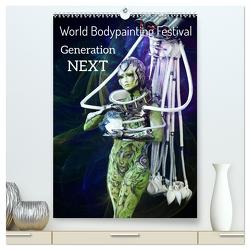 World Bodypainting Festival: Generation NEXT (hochwertiger Premium Wandkalender 2024 DIN A2 hoch), Kunstdruck in Hochglanz von Moisseev,  Dmitri