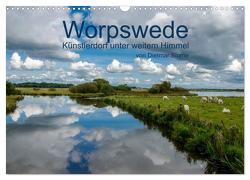 Worpswede – Künstlerdorf unter weitem Himmel (Wandkalender 2024 DIN A3 quer), CALVENDO Monatskalender von Blome,  Dietmar