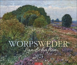 Worpsweder Landschaften Kalender 2023. Kunstvoller Wandkalender mit Gemälden von Landschaften der berühmten Künstlerkolonie Worpswede. Großer Kunst-Kalender 2023 XXL. von Weingarten