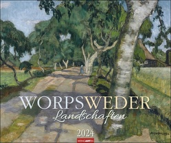 Worpsweder Landschaften Kalender 2024 von Hans am Ende