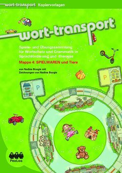 Wort-Transport-Mappe: SPIELWAREN und Tiere von Bougie,  Anke