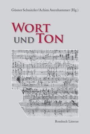 Wort und Ton von Aurnhammer,  Achim, Schnitzler,  Günter