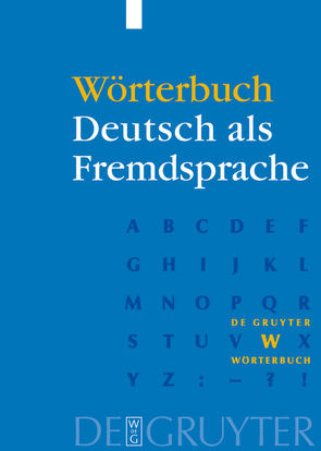 Wörterbuch Deutsch als Fremdsprache von et al., Kempcke,  Günter, Seelig,  Barbara