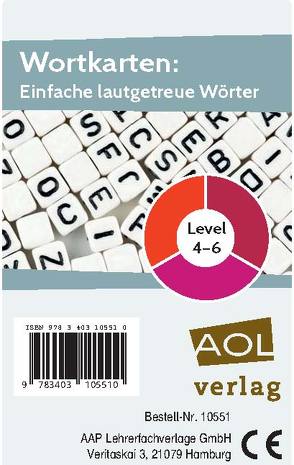 Wortkarten: Einfache lautgetreue Wörter von Poncin,  Kristina