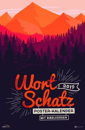 WortSchatz 2019 – Poster-Kalender von Sauer,  Ben