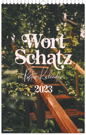 WortSchatz 2023 – Poster-Kalender von Sauer,  Ben