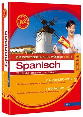 Audiotrainer Die wichtigsten 1000 Wörter Spanisch A2