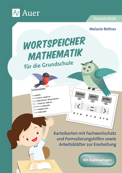 Wortspeicher Mathematik für die Grundschule von Bettner,  Melanie