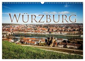 Würzburg – Die Perle Unterfrankens (Wandkalender 2024 DIN A3 quer), CALVENDO Monatskalender von Pinkoss Photostorys,  Oliver