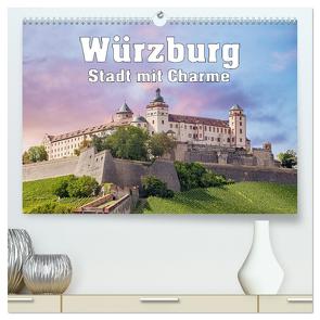 Würzburg – Stadt mit Charme (hochwertiger Premium Wandkalender 2024 DIN A2 quer), Kunstdruck in Hochglanz von Brunner-Klaus,  Liselotte