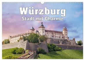 Würzburg – Stadt mit Charme (Wandkalender 2024 DIN A3 quer), CALVENDO Monatskalender von Brunner-Klaus,  Liselotte