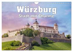 Würzburg – Stadt mit Charme (Wandkalender 2024 DIN A4 quer), CALVENDO Monatskalender von Brunner-Klaus,  Liselotte