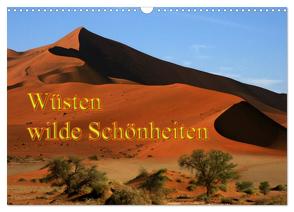 Wüsten, wilde Schönheiten (Wandkalender 2024 DIN A3 quer), CALVENDO Monatskalender von Müller,  Erika