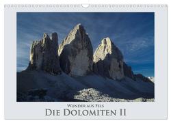 Wunder aus Fels – Die Dolomiten II (Wandkalender 2024 DIN A3 quer), CALVENDO Monatskalender von Janka,  Rick
