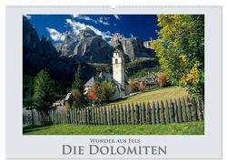 Wunder aus Fels Die Dolomiten (Wandkalender 2024 DIN A2 quer), CALVENDO Monatskalender von Janka,  Rick