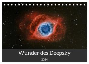 Wunder des Deepsky (Tischkalender 2024 DIN A5 quer), CALVENDO Monatskalender von Wittich,  Reinhold