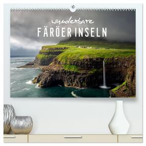 Wunderbare Färöer Inseln (hochwertiger Premium Wandkalender 2024 DIN A2 quer), Kunstdruck in Hochglanz von Ugurlu,  Serdar