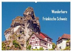 Wunderbare Fränkische Schweiz (Wandkalender 2024 DIN A2 quer), CALVENDO Monatskalender von Müller,  Harry