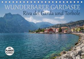 WUNDERBARER GARDASEE Riva del Garda und Torbole (Tischkalender 2019 DIN A5 quer) von Viola,  Melanie