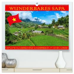 Wunderbares Sapa (hochwertiger Premium Wandkalender 2024 DIN A2 quer), Kunstdruck in Hochglanz von Brack,  Roland