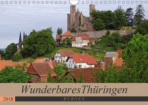 Wunderbares Thüringen – Burgen (Wandkalender 2018 DIN A4 quer) von Flori0