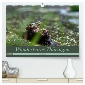 Wunderbares Thüringen – Gewässer (hochwertiger Premium Wandkalender 2024 DIN A2 quer), Kunstdruck in Hochglanz von Flori0,  Flori0