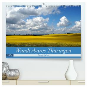 Wunderbares Thüringen – Landschaften (hochwertiger Premium Wandkalender 2024 DIN A2 quer), Kunstdruck in Hochglanz von Flori0,  Flori0
