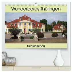 Wunderbares Thüringen – Schlösschen (hochwertiger Premium Wandkalender 2024 DIN A2 quer), Kunstdruck in Hochglanz von Flori0,  Flori0