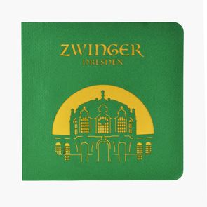 Wunderkarte Dresdner Zwinger grün