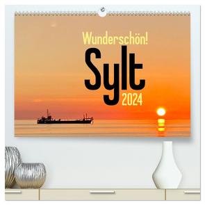 Wunderschön! Sylt 2024 (hochwertiger Premium Wandkalender 2024 DIN A2 quer), Kunstdruck in Hochglanz von Busch,  Tobias