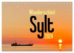Wunderschön! Sylt 2024 (Tischkalender 2024 DIN A5 quer), CALVENDO Monatskalender von Busch,  Tobias