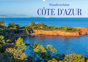Wunderschöne Côte d’Azur (Wandkalender 2024 DIN A2 quer), CALVENDO Monatskalender von Schittenhelm,  Elisabeth