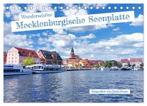 Wunderschöne Mecklenburgische Seenplatte (Tischkalender 2024 DIN A5 quer), CALVENDO Monatskalender von Kruse,  Gisela