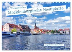 Wunderschöne Mecklenburgische Seenplatte (Wandkalender 2024 DIN A3 quer), CALVENDO Monatskalender von Kruse,  Gisela