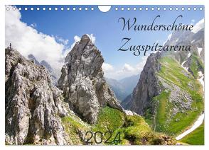 Wunderschöne Zugspitzarena (Wandkalender 2024 DIN A4 quer), CALVENDO Monatskalender von Schäfer,  Gerd