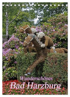 Wunderschönes Bad Harzburg (Tischkalender 2024 DIN A5 hoch), CALVENDO Monatskalender von Lindert-Rottke,  Antje