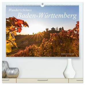 Wunderschönes Baden-Württemberg (hochwertiger Premium Wandkalender 2024 DIN A2 quer), Kunstdruck in Hochglanz von Dieterich,  Werner