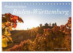 Wunderschönes Baden-Württemberg (Tischkalender 2024 DIN A5 quer), CALVENDO Monatskalender von Dieterich,  Werner