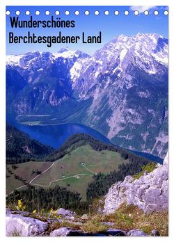 Wunderschönes Berchtesgadener Land (Tischkalender 2024 DIN A5 hoch), CALVENDO Monatskalender von Reupert,  Lothar