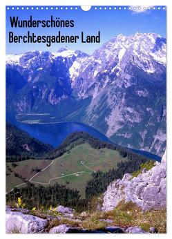 Wunderschönes Berchtesgadener Land (Wandkalender 2024 DIN A3 hoch), CALVENDO Monatskalender von Reupert,  Lothar