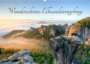 Wunderschönes Elbsandsteingebirge (Wandkalender 2022 DIN A2 quer) von Valjak,  Michael