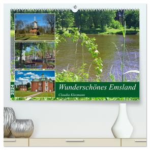 Wunderschönes Emsland (hochwertiger Premium Wandkalender 2024 DIN A2 quer), Kunstdruck in Hochglanz von Kleemann,  Claudia