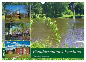 Wunderschönes Emsland (Wandkalender 2024 DIN A3 quer), CALVENDO Monatskalender von Kleemann,  Claudia