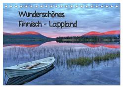 Wunderschönes Finnisch – Lappland (Tischkalender 2024 DIN A5 quer), CALVENDO Monatskalender von Thoschlag,  Anke