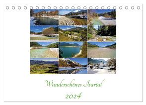 Wunderschönes Isartal 2024 (Tischkalender 2024 DIN A5 quer), CALVENDO Monatskalender von Gschirr,  Ludwig