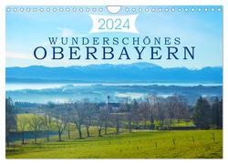 Wunderschönes Oberbayern (Wandkalender 2024 DIN A4 quer), CALVENDO Monatskalender von Kurz,  Alexandra
